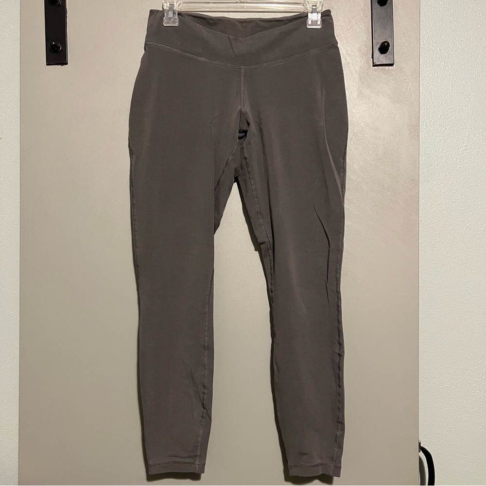 CLOSET CLOSING Patagonia Organic Cotton Leggings Grey/Brown size small
